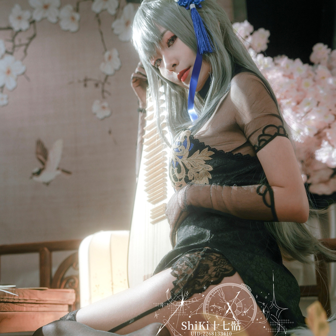 《碧蓝航线》路易九世旗袍cosplay