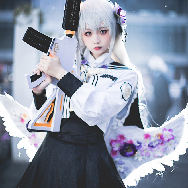 《蔚蓝档案》白洲梓cosplay