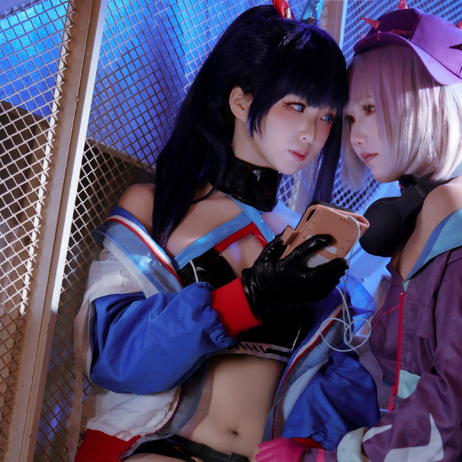 《gridman universe》宝多六花  cosplay