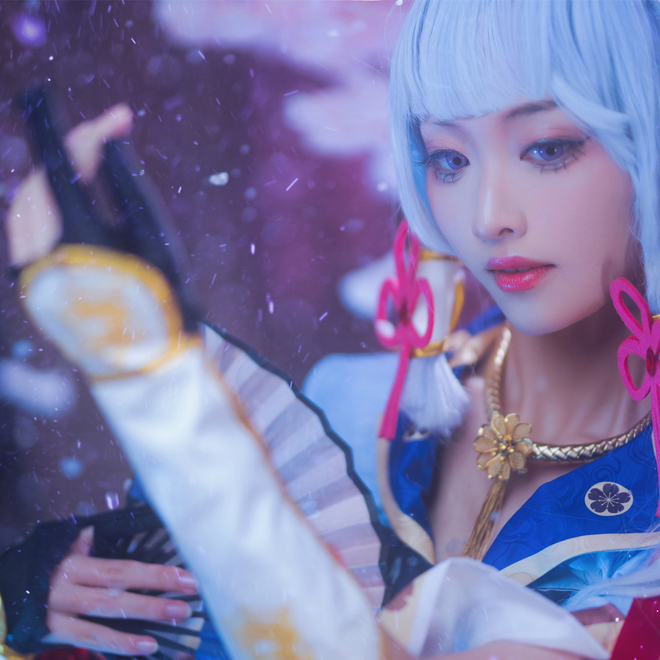 《原神》神里绫华cosplay