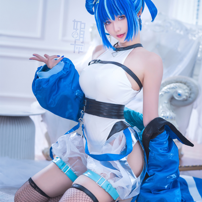 《游戏王》邪恶双子璃拉cosplay