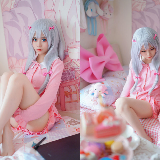 《情色漫画老师》泉纱雾cosplay