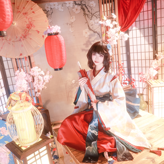 《阴阳师》神乐cosplay