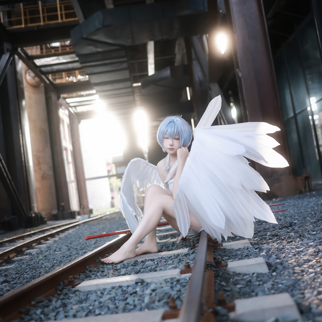 《新世纪福音战士》绫波丽cosplay