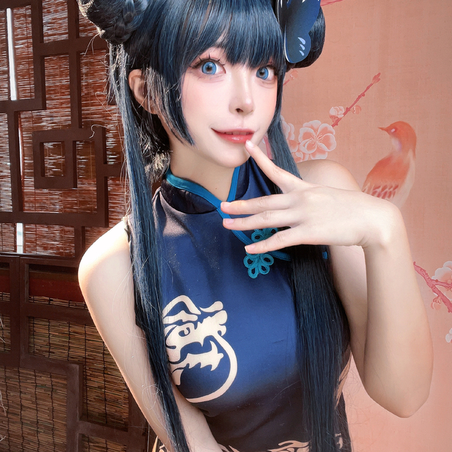 《蔚蓝档案》妃咲cosplay