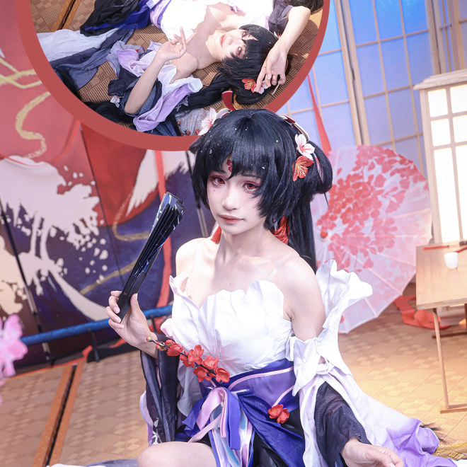  《阴阳师》不知火 疏影落雪cos