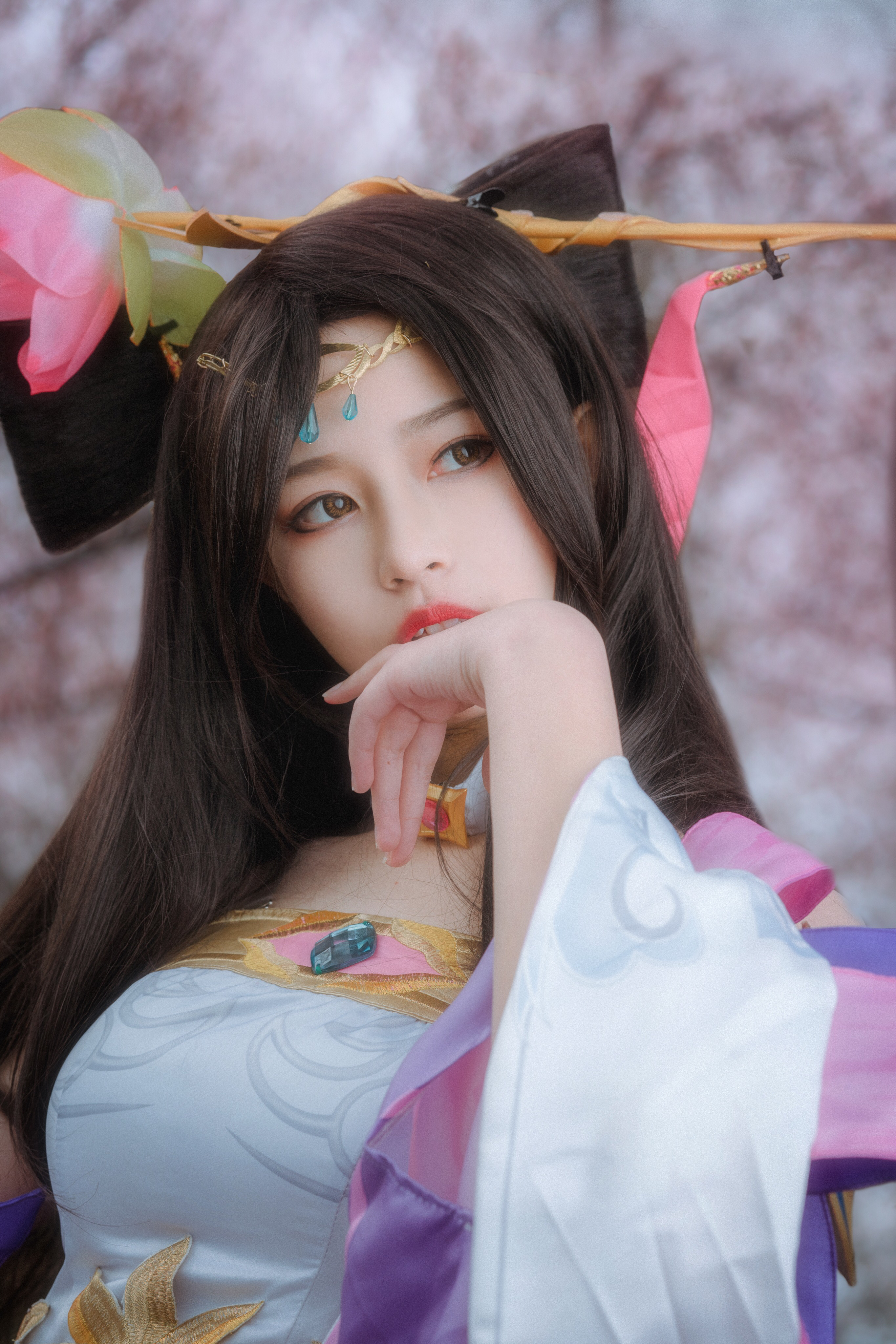 az想欣赏妾身的舞姿吗王者荣耀貂蝉cosplay