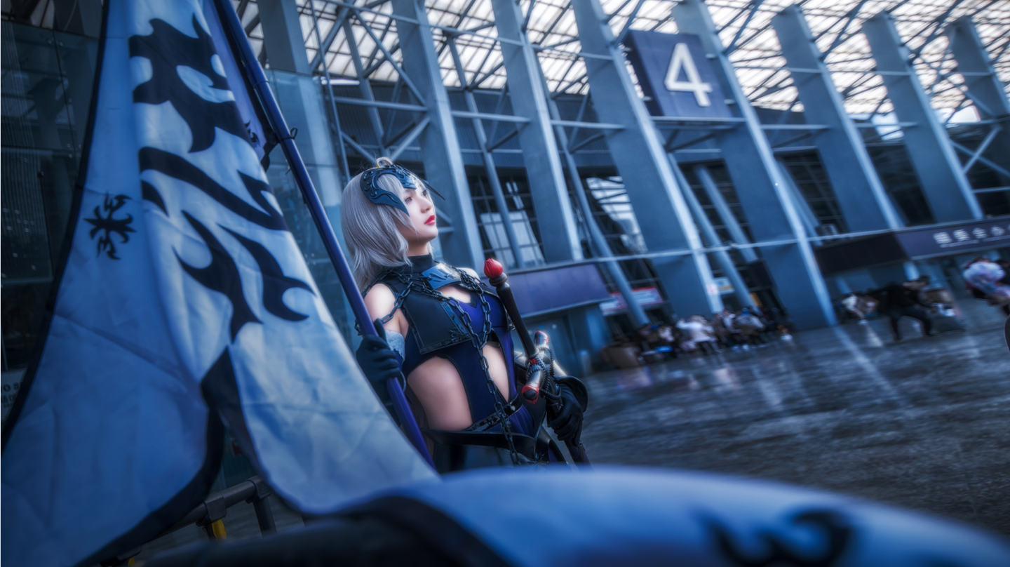 fategrandorder黑贞德满破cosplay