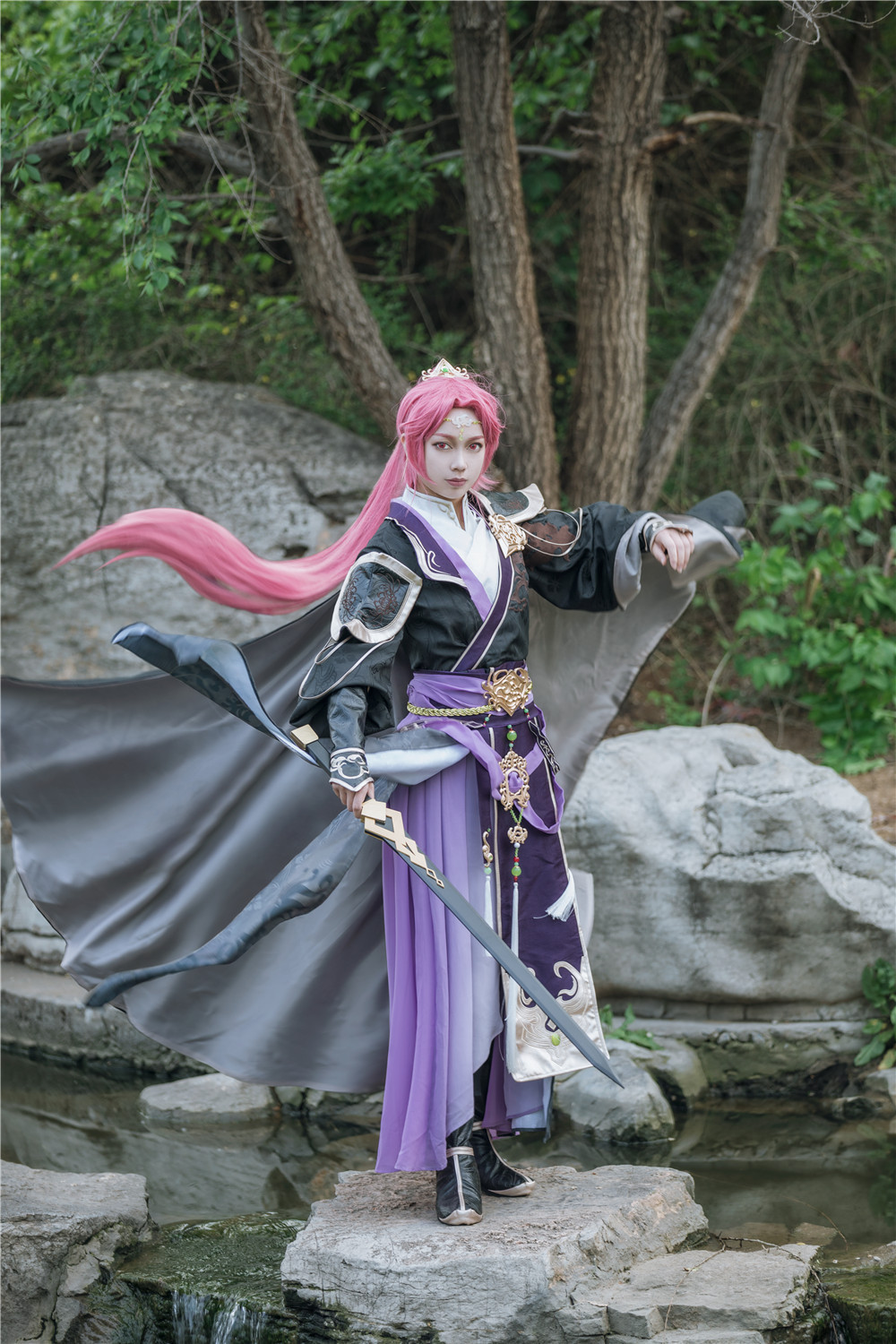 梦间集绝情谷里情相依君子剑淑女剑cosplay