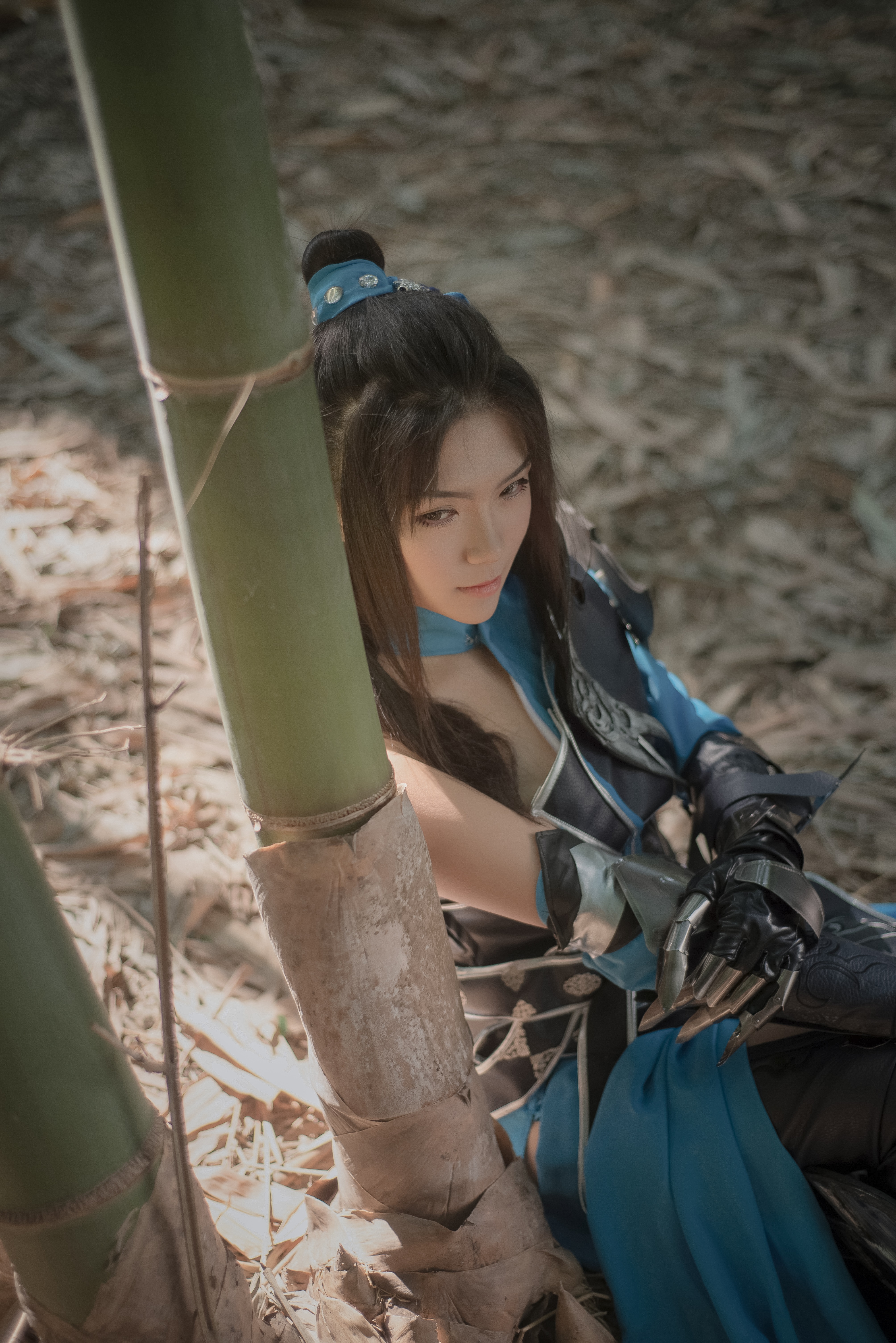 剑网三唐门朔雪炮姐cosplay