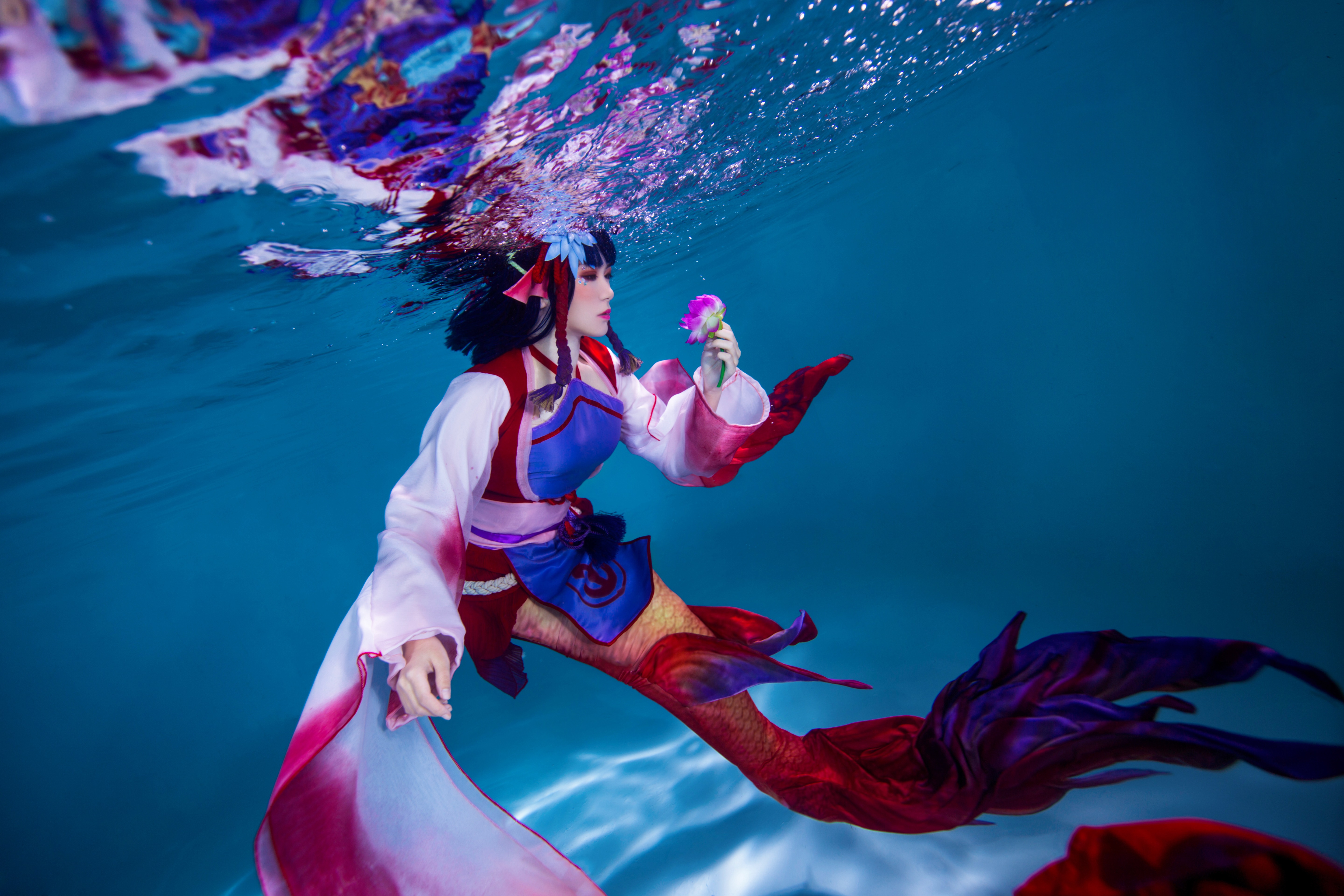 阴阳师手游鲤鱼精觉醒cosplay