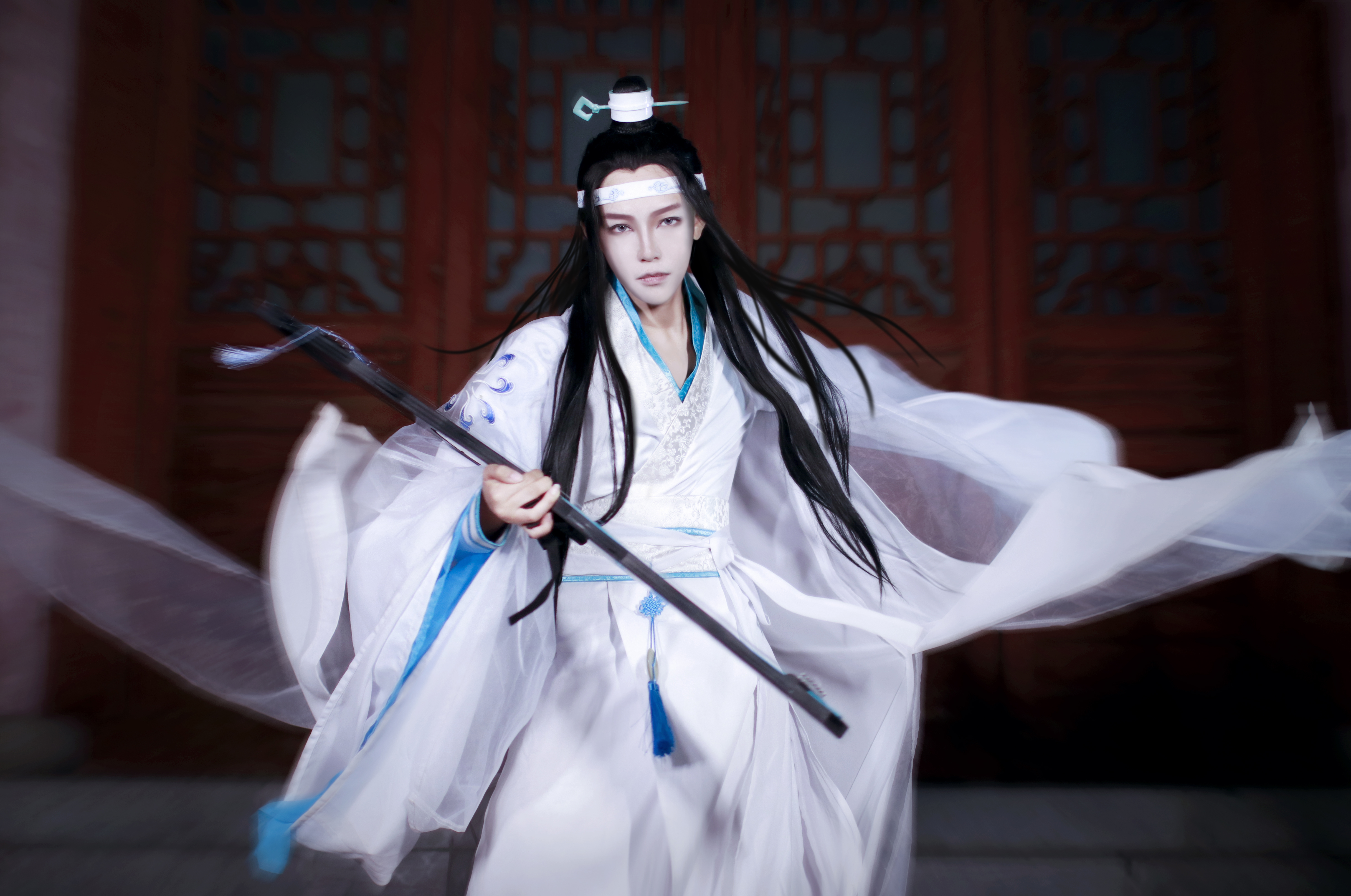 魔道祖师蓝忘机cosplay